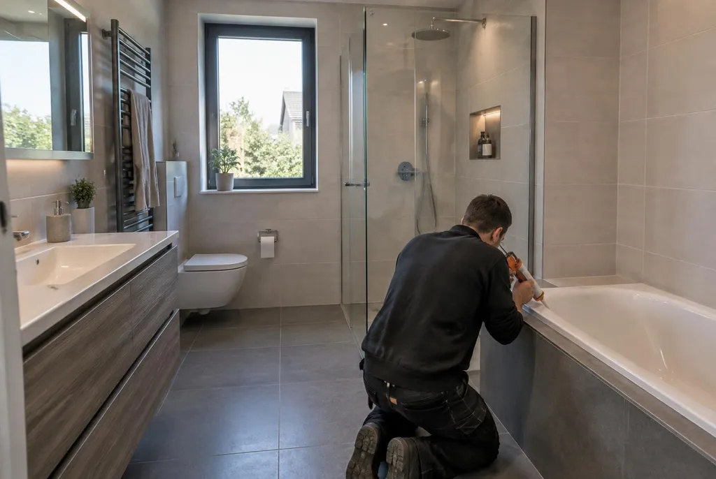 Kitbedrijf Austerlitz – badkamer kit vervangen bij de douche